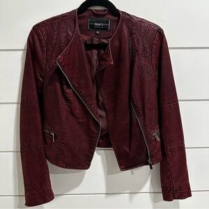 Blanc Noir Deep Burgundy Jacket